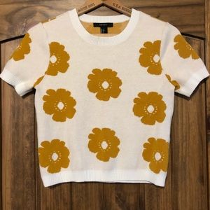 Vintage inspired Cropped Sweater